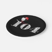 Assiettes En Carton 104e anniversaire ballons de fête (Angle)