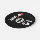 Assiettes En Carton 105e anniversaire ballons de fête (Angle)