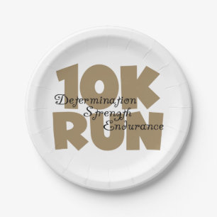 Assiettes En Carton 10 000 Tan Sport Course