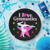 ASSIETTES EN CARTON 10 GYMNAST PARFAITS (Fête)