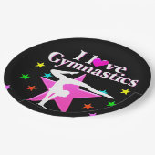 ASSIETTES EN CARTON 10 GYMNAST PARFAITS (Angle)
