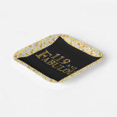 Assiettes En Carton 119 Anniversaire (Angulaire)