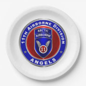 Assiettes En Carton 11e division aéroportée (Devant)