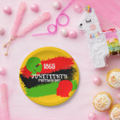 Assiettes En Carton 1865 Fête du Drapeau de la Liberté (Fête)