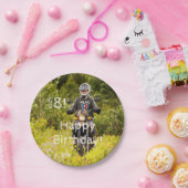 Assiettes En Carton 18e anniversaire photo garçon (Fête)