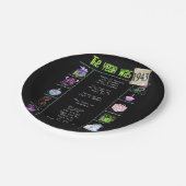 Assiettes En Carton 1943 Anniversaire Trivia Faits Plaque de papier (Angle)
