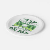 Assiettes En Carton 1944 80e anniversaire Humour de golf (Angle)