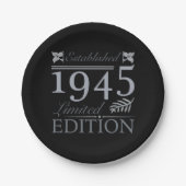 Assiettes En Carton 1945 Limited Edition 80e anniversaire (Devant)