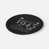 Assiettes En Carton 1945 Limited Edition 80e anniversaire (Angle)
