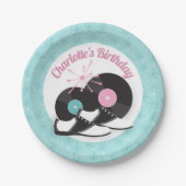 Assiettes En Carton 1950 Diner Saddle Chaussures Plaques papier d'anni (Devant)