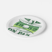 Assiettes En Carton 1952 70e anniversaire de golf Lover (Angle)