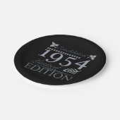 Assiettes En Carton 1954 Edition Limitée 70 Ans (Angle)