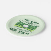 Assiettes En Carton 1961 60e anniversaire de golf Lover (Angle)