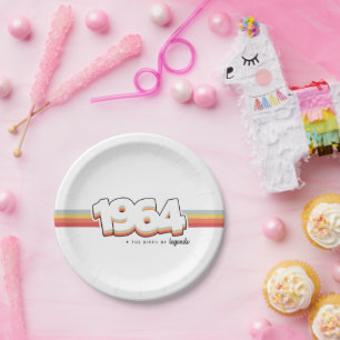 Assiettes En Carton 1964 The birth of legends