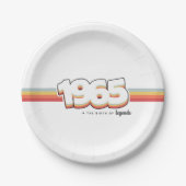 Assiettes En Carton 1965 The birth of legends (Devant)