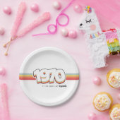 Assiettes En Carton 1970 La naissance des légendes (Fête)