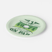 Assiettes En Carton 1971 50e anniversaire de golf Lover (Angle)