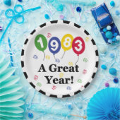 Assiettes En Carton 1983 Une grande année Plaques Papier Anniversaire (Fête)