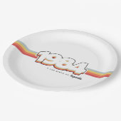 Assiettes En Carton 1984 The birth of legends (Angle)