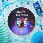 Assiettes En Carton 1985 Disco Ball 40th Birthday Party Invitation (Fête)