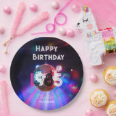 Assiettes En Carton 1985 Disco Ball 40th Birthday Party Invitation (Fête)
