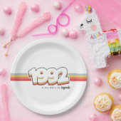 Assiettes En Carton 1992 La naissance des légendes (Fête)