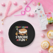 Assiettes En Carton 1e Grade Première Grade Is Smore Fun (Fête)
