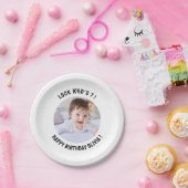 Assiettes En Carton 1er 2e 3e 4e 6e 7e 8e 10e anniversaire (Fête)