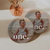 Assiettes En Carton 1er anniversaire Photo - un