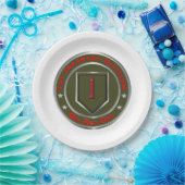 Assiettes En Carton 1re division d'infanterie  (Fête)