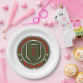 Assiettes En Carton 1re division d'infanterie  (Fête)