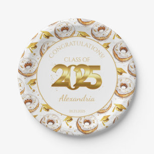 Assiettes En Carton 2025 Plaque papier pour diplôme et Donuts and Degr