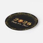 Assiettes En Carton 2026 Happy New Year (Angle)