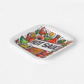 Assiettes En Carton 22 janvier - Journée de la sauce chaude (Angulaire)