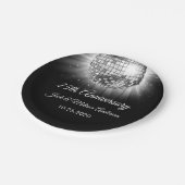 Assiettes En Carton 25e anniversaire de Mariage soirée boule Disco Arg (Angle)