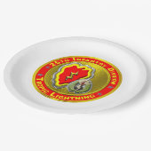 Assiettes En Carton 25e division d'infanterie (Angle)