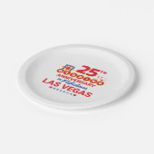 Assiettes En Carton 25e Wedding Anniversary Couples Las Vegas Trip (Angle)