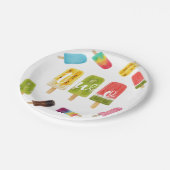 Assiettes En Carton 2e anniversaire Summer pop Sweet Cute Modern Paste (Angle)