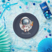 Assiettes En Carton 2e Deux Anniversaire de la Lune (Fête)