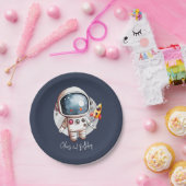 Assiettes En Carton 2e Deux Anniversaire de la Lune (Fête)