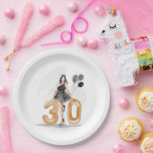 Assiettes En Carton 30 ans, 30 ans heureux (Fête)