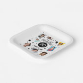 Assiettes En Carton 30e Anniversaire Papier Party Plaque (Angulaire)