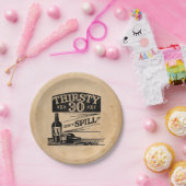 Assiettes En Carton 30ème Plats d'anniversaire (Fête)