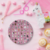 Assiettes En Carton 36 races de pigeon (Fête)