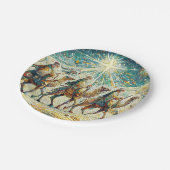 Assiettes En Carton 3 hommes sages (Angle)