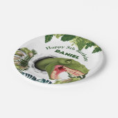 Assiettes En Carton 3D Dinosaur Birthday (Angle)
