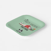 Assiettes En Carton 3e anniversaire Fête Animaux Ferme Anniversaire En (Angulaire)