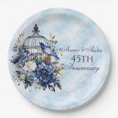 Assiettes En Carton 45e et 65e édition du Sapphire (Devant)