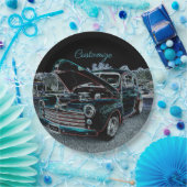 Assiettes En Carton 47 Automobile classique (Fête)