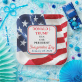 Assiettes En Carton 47e jour de l'investiture du président Donald J. T (Fête)